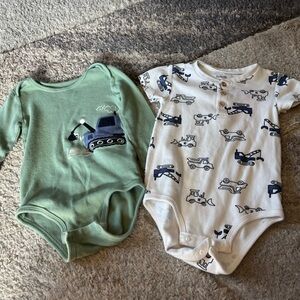 Construction onesies